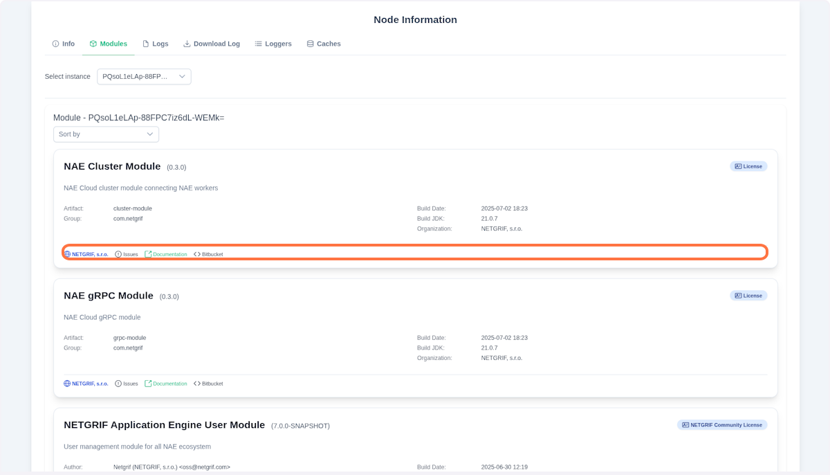 Node modules bottom