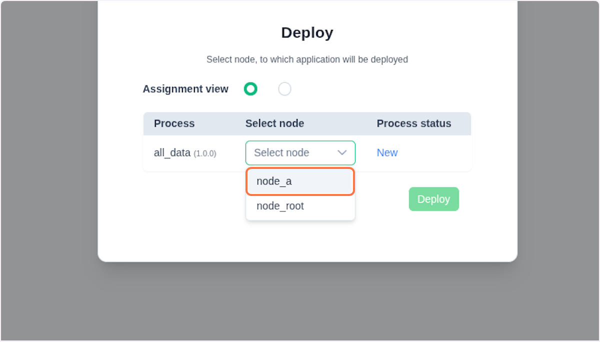 Deploy file