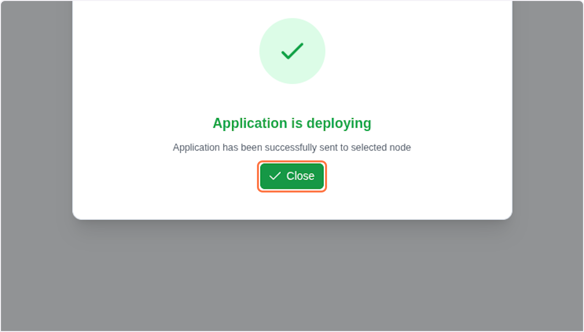 Confirm button