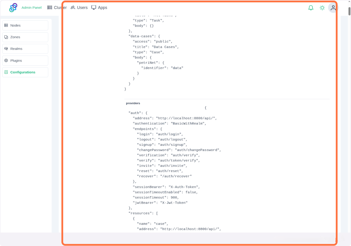 Nae json example