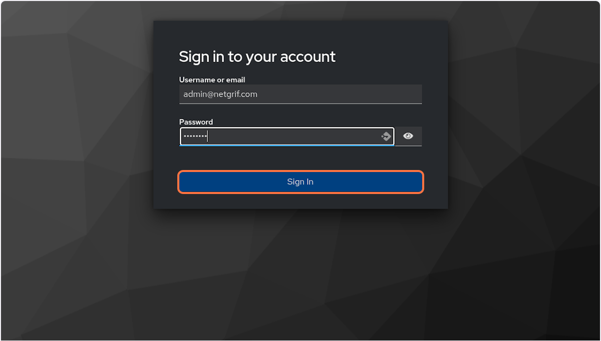 Sign in